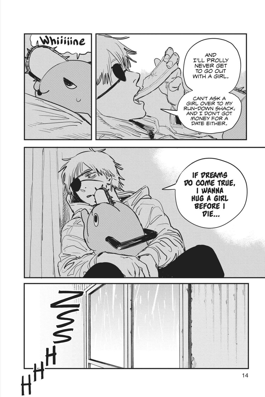 Chainsaw Man Manga Chapter 1 page 14 - Dog & Chainsaw