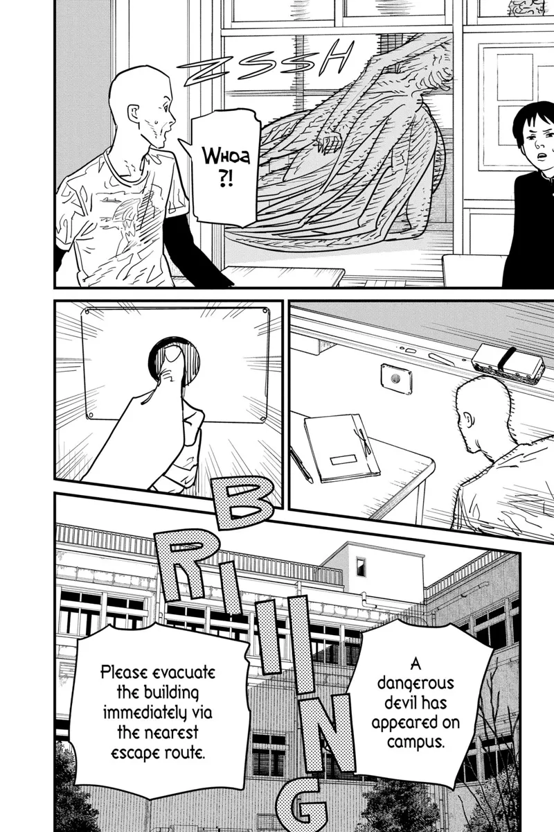 Chainsaw Man Manga Chapter 107 page 4 - School Attacker