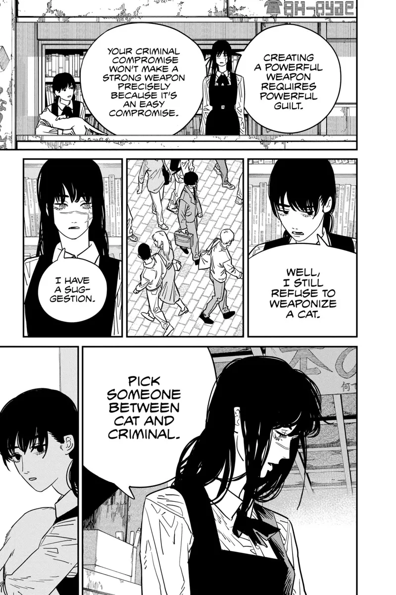 Chainsaw Man Manga Chapter 112 page 15 - Between Cat and Criminal