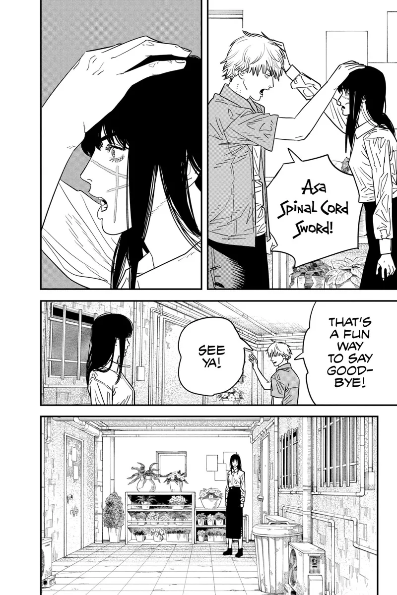 Chainsaw Man Manga Chapter 118 page 4 - Saying Goodbye