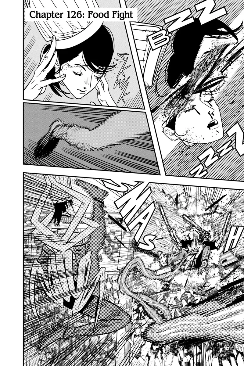 Chainsaw Man Manga Chapter 126 page 1 - Food Fight