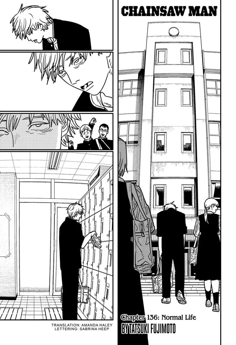 Chainsaw Man Manga Chapter 136 page 1 - Normal Life
