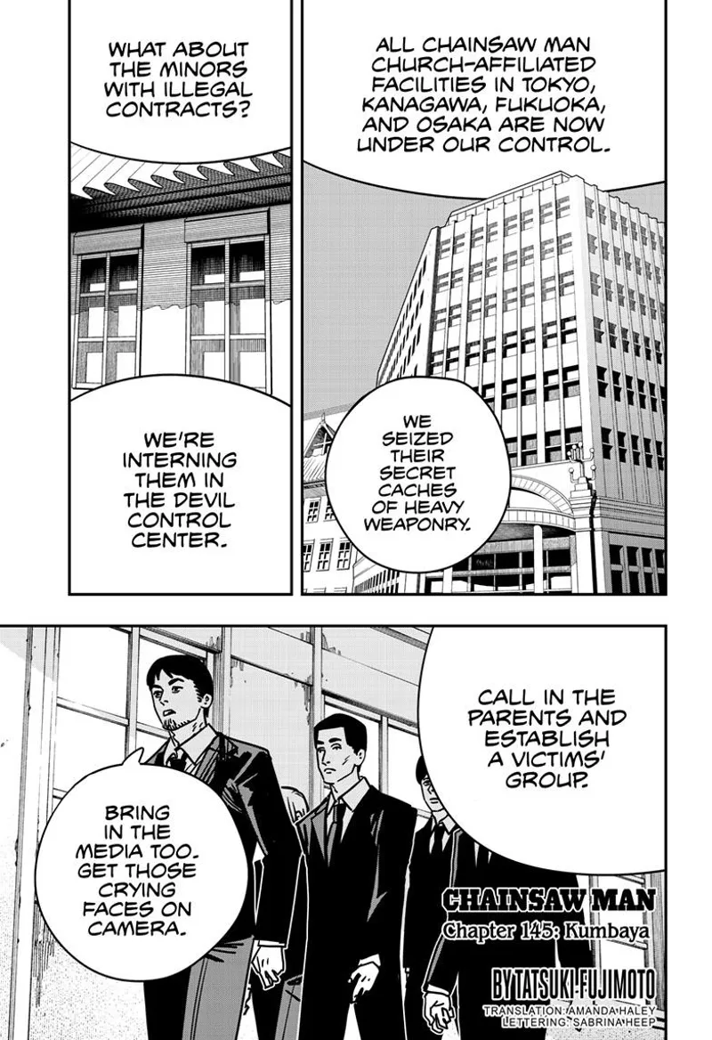 Chainsaw Man Manga Chapter 145 page 1 - Kumbaya