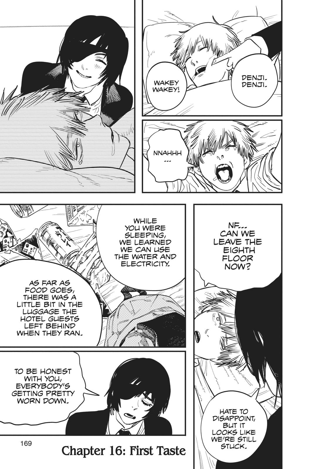 Chainsaw Man Manga Chapter 16 page 1 - The First Taste