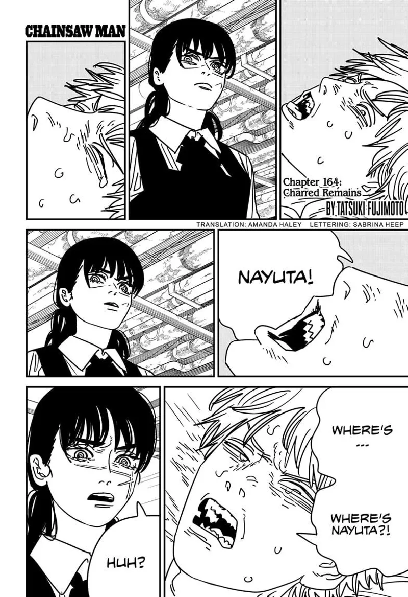 Chainsaw Man Manga Chapter 164 page 1 - Charred Remains