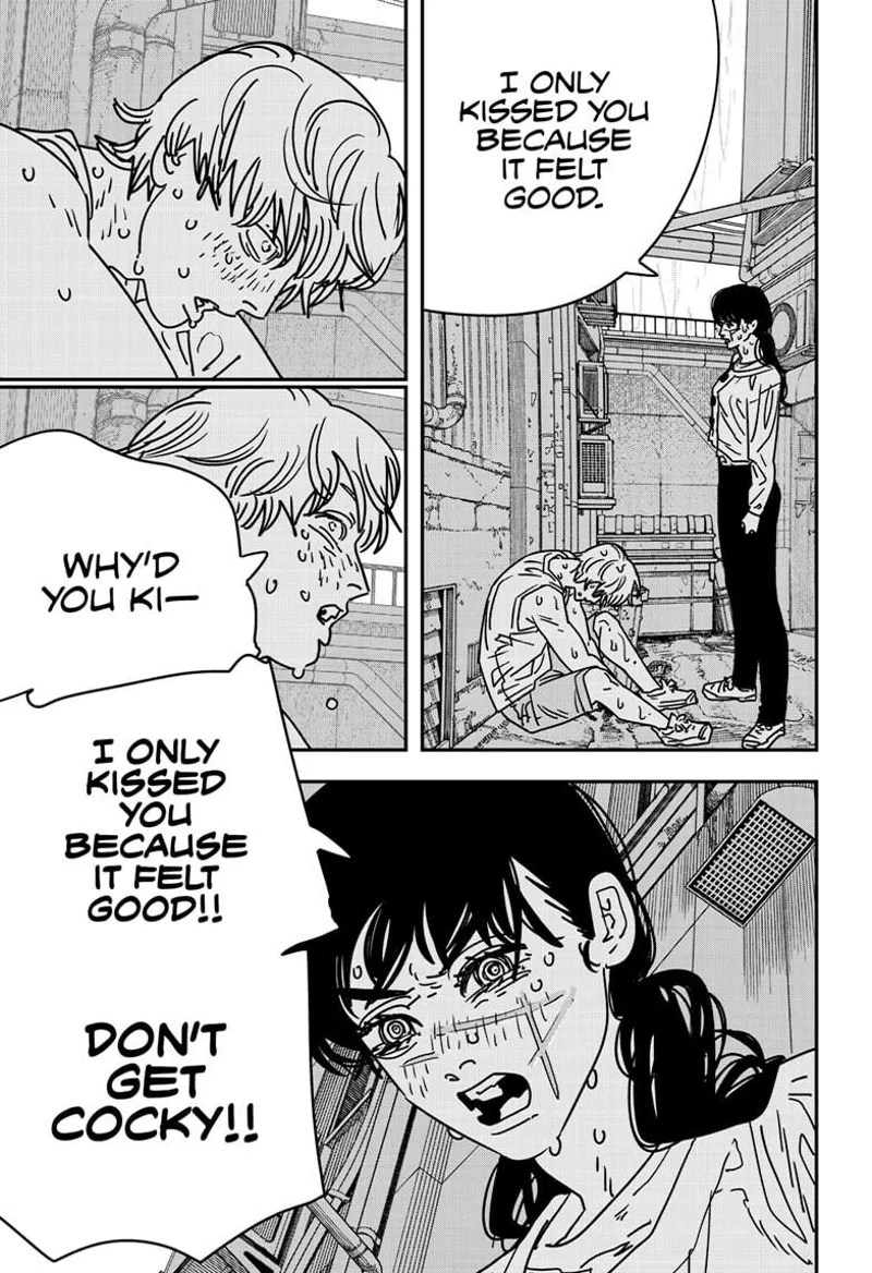 Chainsaw Man Manga Chapter 168 page 3 - Kiss, Love, Sperm