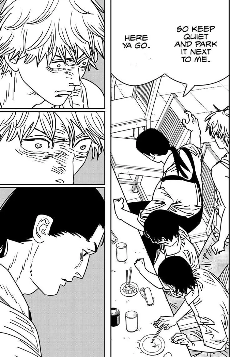 Chainsaw Man Manga Chapter 169 page 13 - Hands and Adaptation