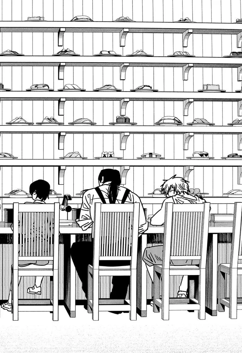 Chainsaw Man Manga Chapter 170 page 12 - How to Eat Sushi