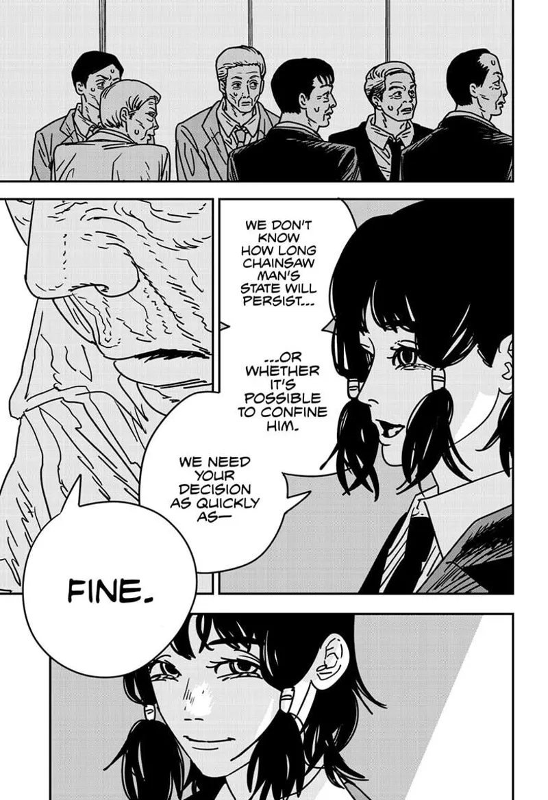 Chainsaw Man Manga Chapter 174 page 8 - Ayyy, Aging