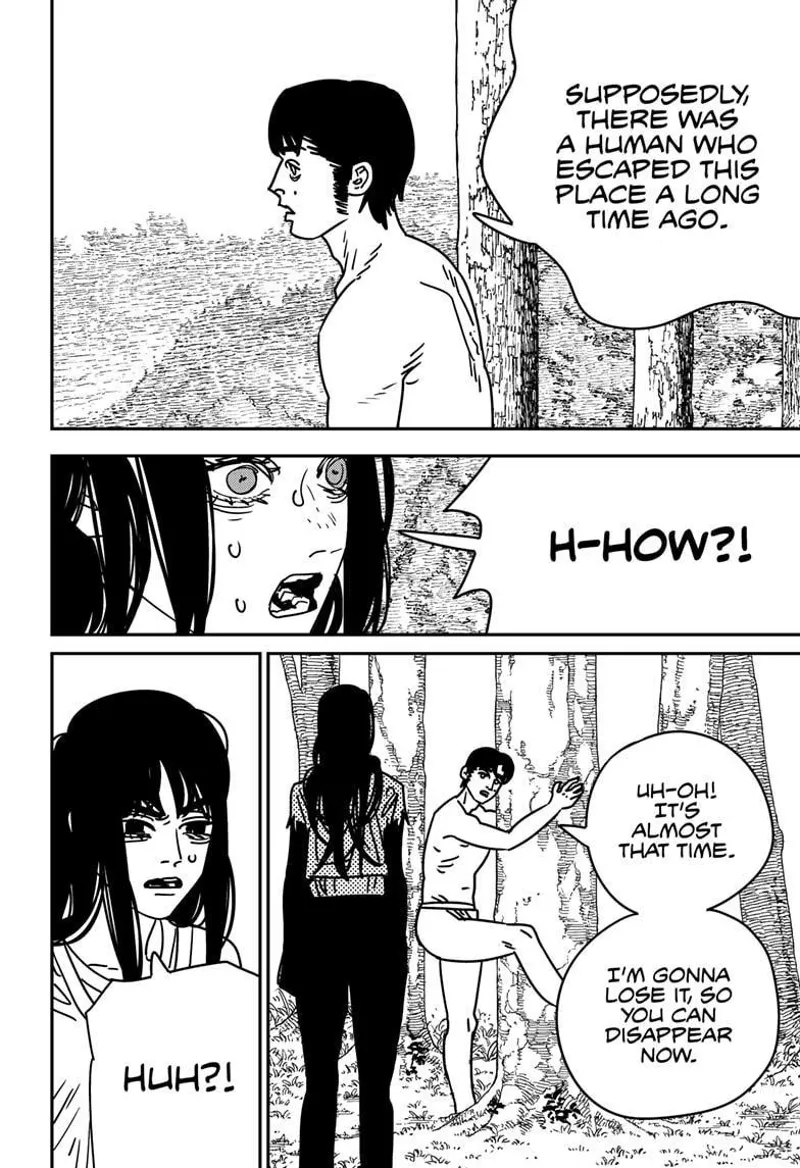 Chainsaw Man Manga Chapter 180 page 16 - Aging's World