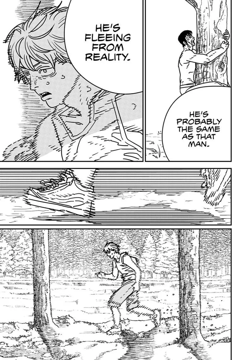 Chainsaw Man Manga Chapter 184 page 3 - Run, Denji!