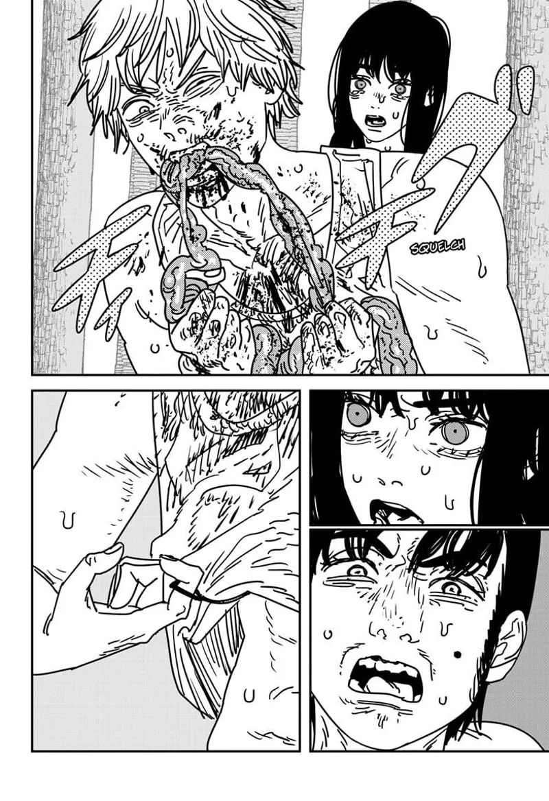 Chainsaw Man Manga Chapter 185 page 11 - Stomach in Another World