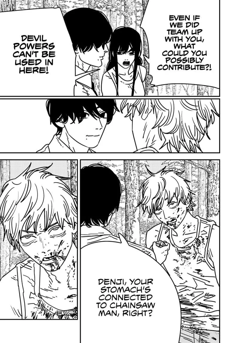 Chainsaw Man Manga Chapter 188 page 13 - Octopus, War, Chainsaw