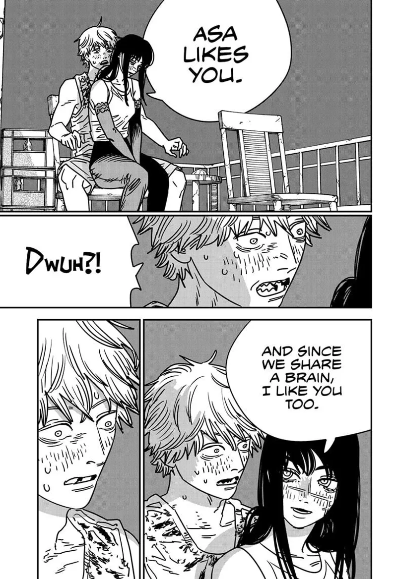Chainsaw Man Manga Chapter 193 page 5 - Burning Kiss