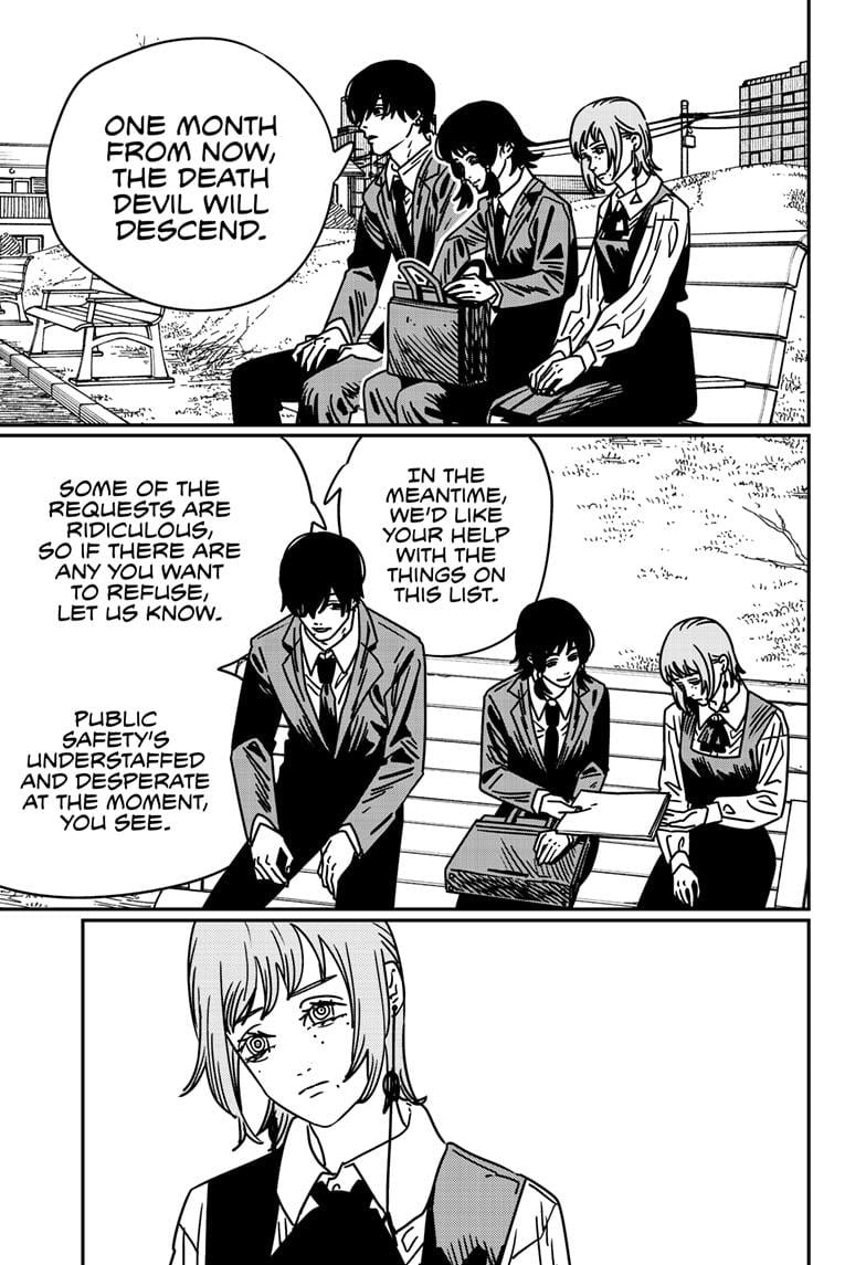 Chainsaw Man Manga Chapter 194 page 7 - Fun School Festival