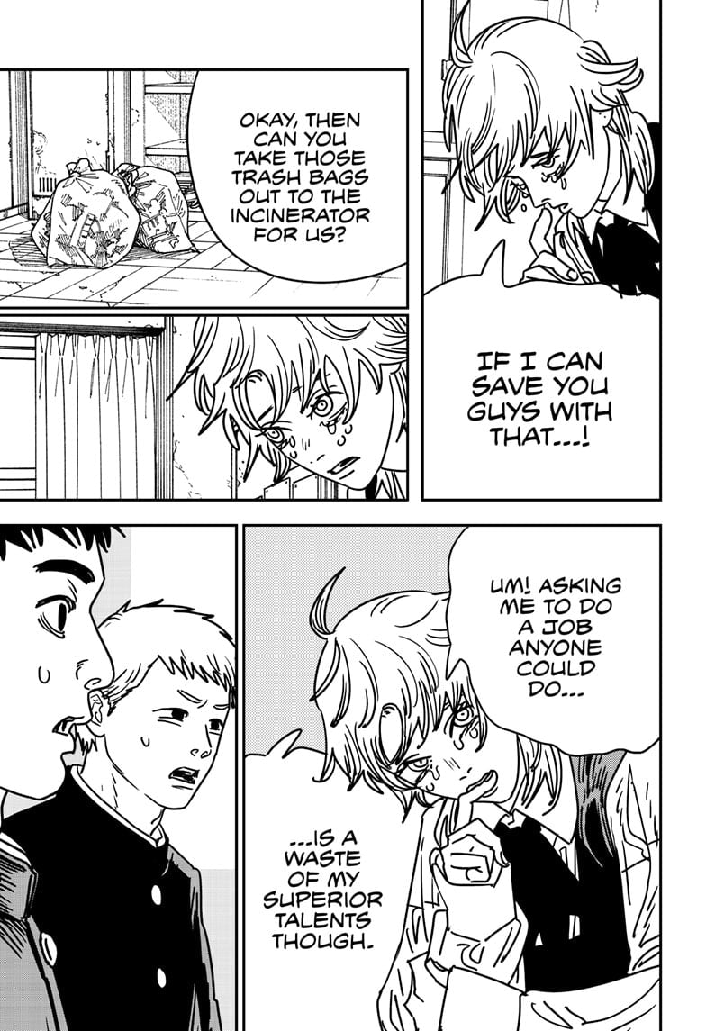 Chainsaw Man Manga Chapter 196 page 4 - Chainsaw Man to the Rescue!