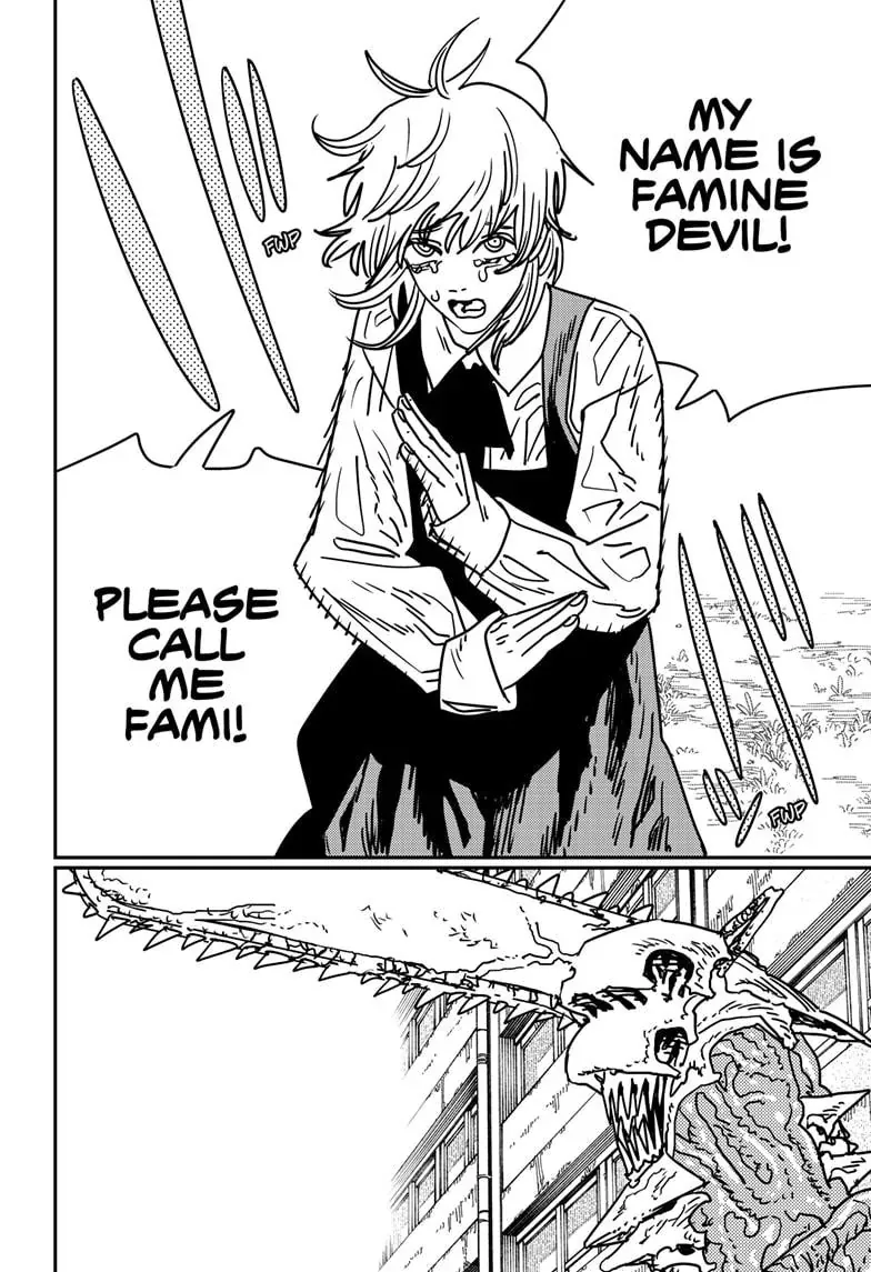 Chainsaw Man Manga Chapter 198 page 7 - It's Fami!