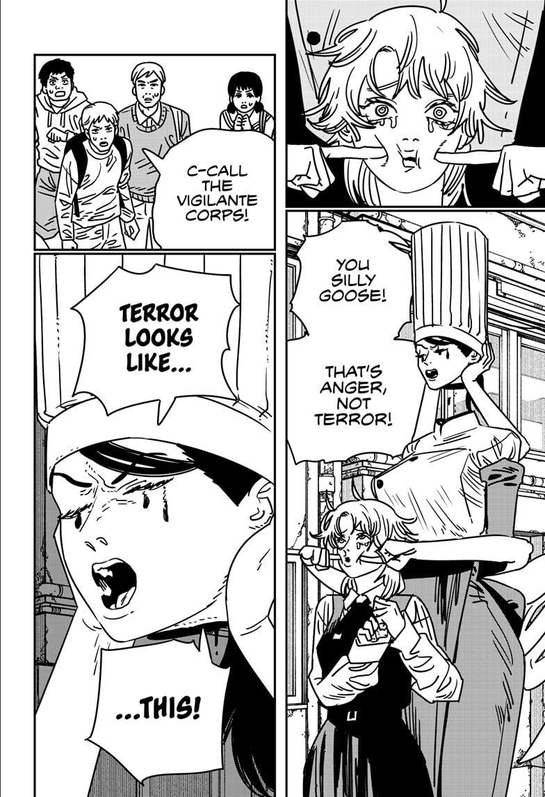 Chainsaw Man Manga Chapter 201 page 5 - Terror Looks Like This!