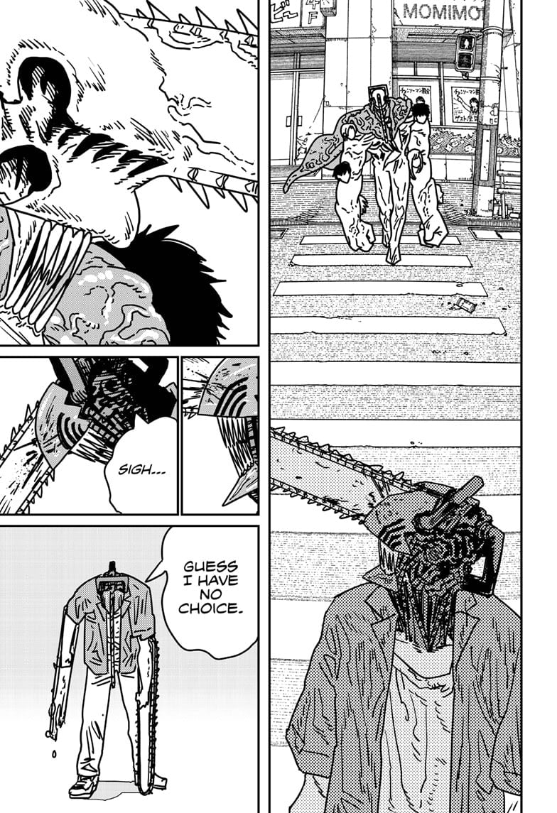Chainsaw Man Manga Chapter 204 page 5 - With One Life