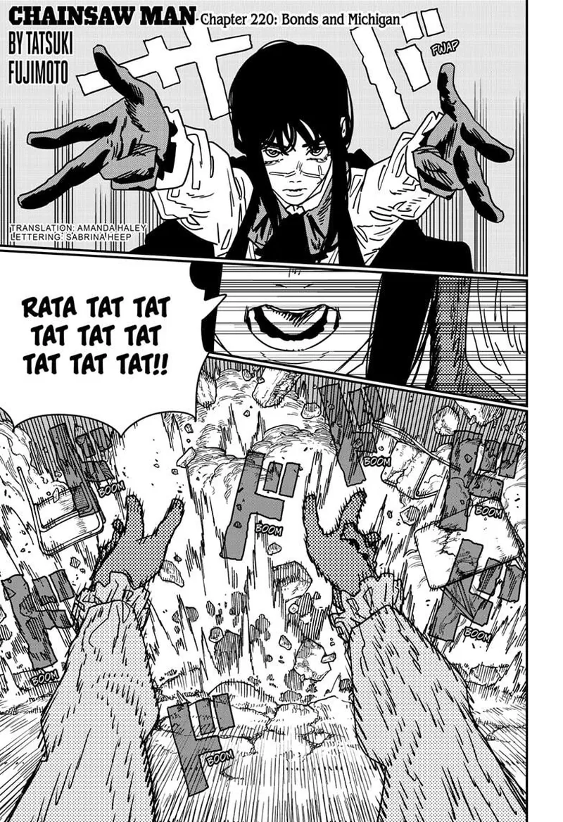 Chainsaw Man Manga Chapter 220 page 1 - Bonds and Michigan