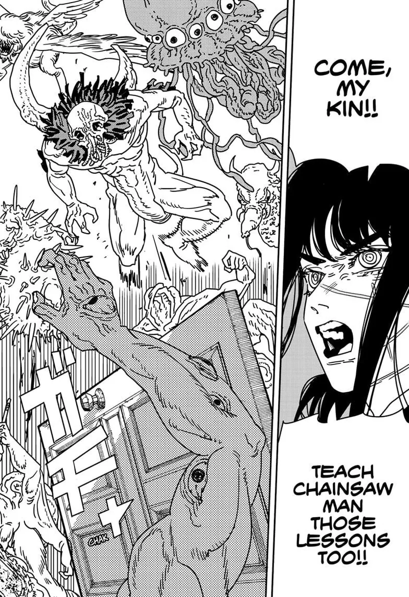 Chainsaw Man Manga Chapter 220 page 8 - Bonds and Michigan