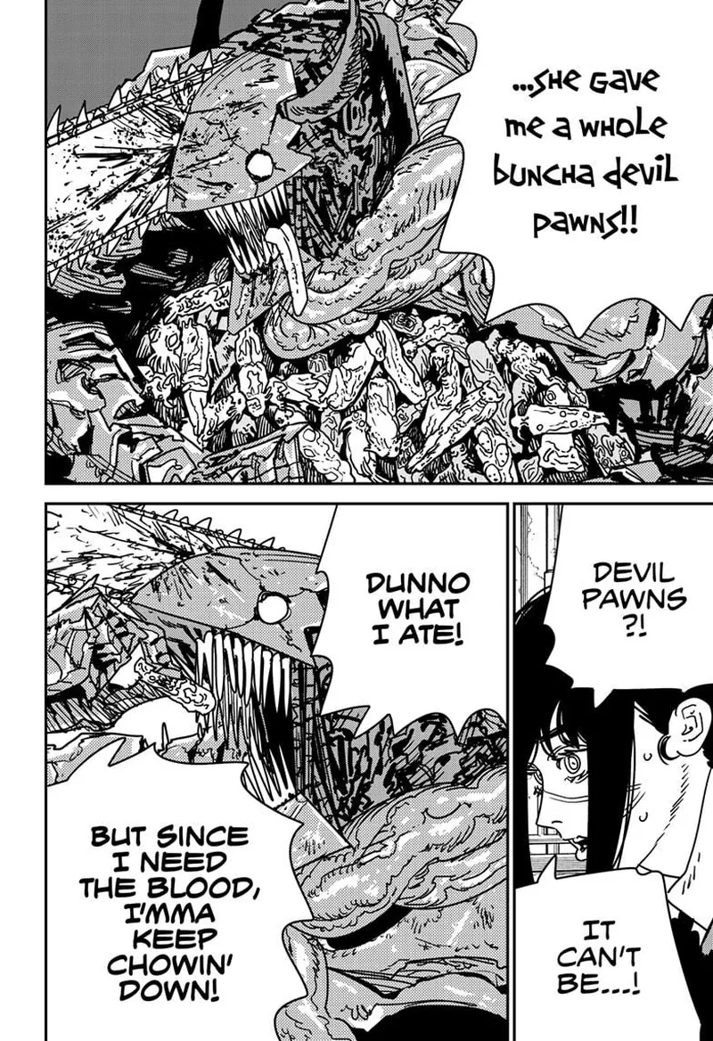 Chainsaw Man Manga Chapter 224 page 14 - Moon, Spear, Spear