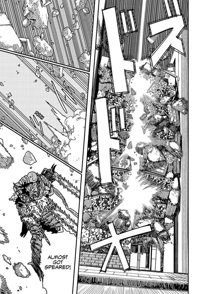 Chainsaw Man Manga Chapter 224 page 3 - Moon, Spear, Spear