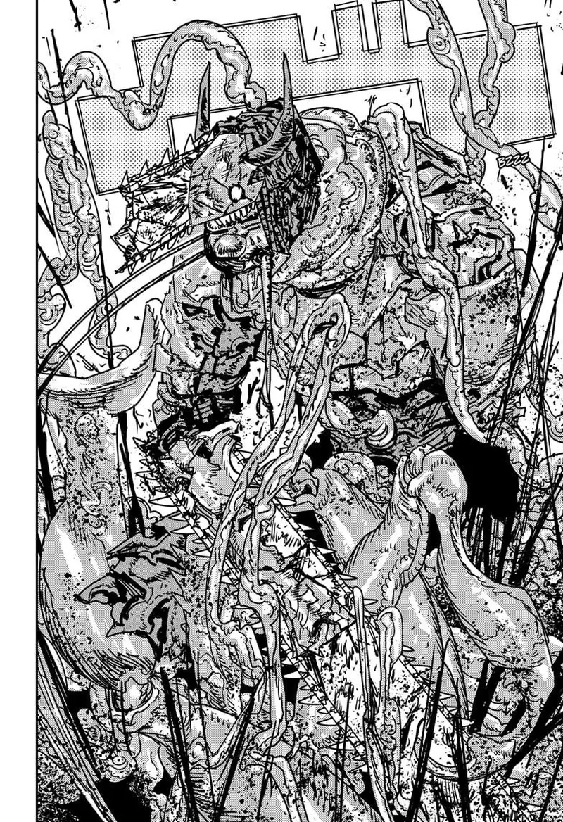 Chainsaw Man Manga Chapter 227 page 10 - The Taste of Shrimp and Blood