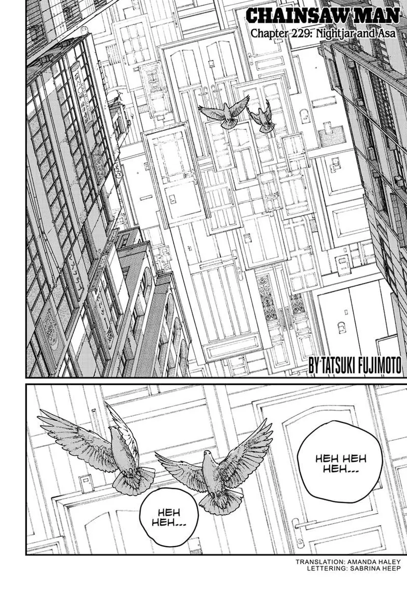 Chainsaw Man Manga Chapter 229 page 1 - Nightjar and Asa