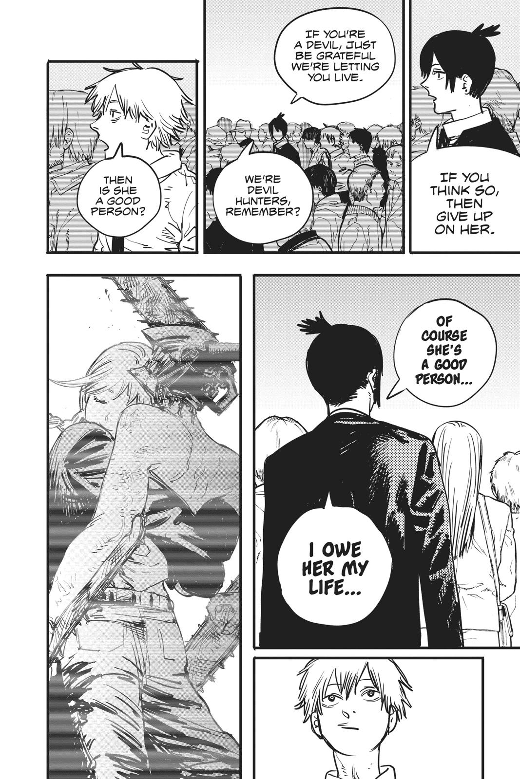 Chainsaw Man Manga Chapter 3 page 22 - Arrival in Tokyo