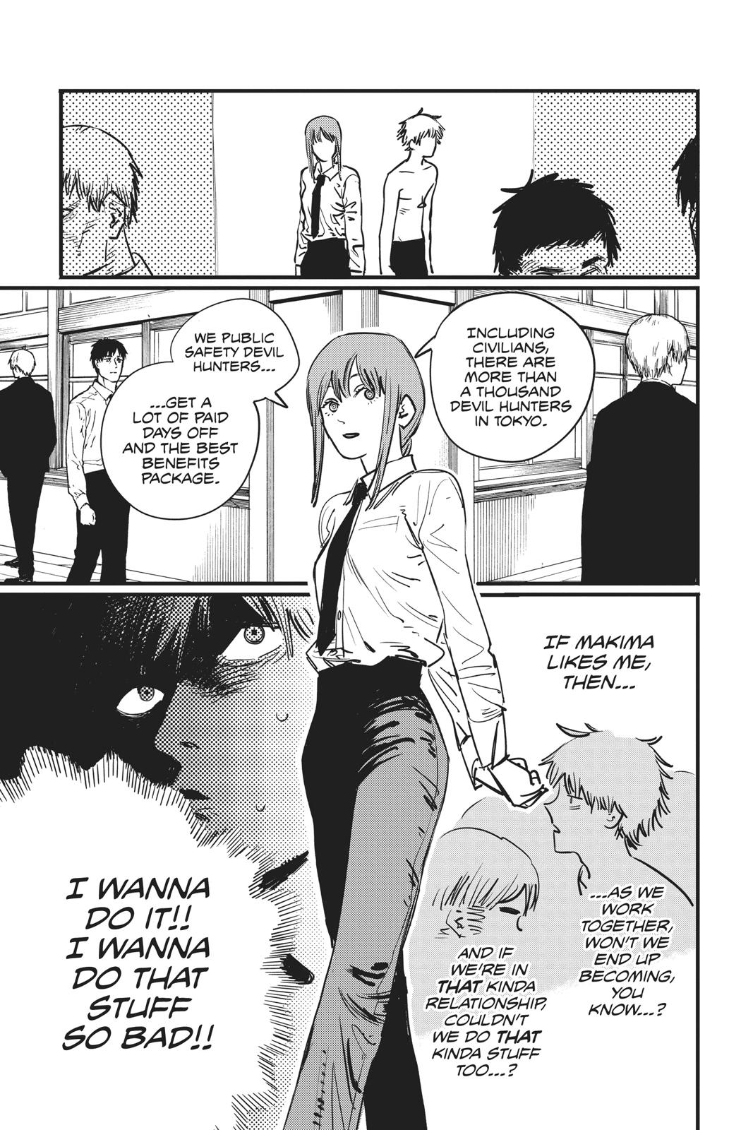 Chainsaw Man Manga Chapter 3 page 3 - Arrival in Tokyo
