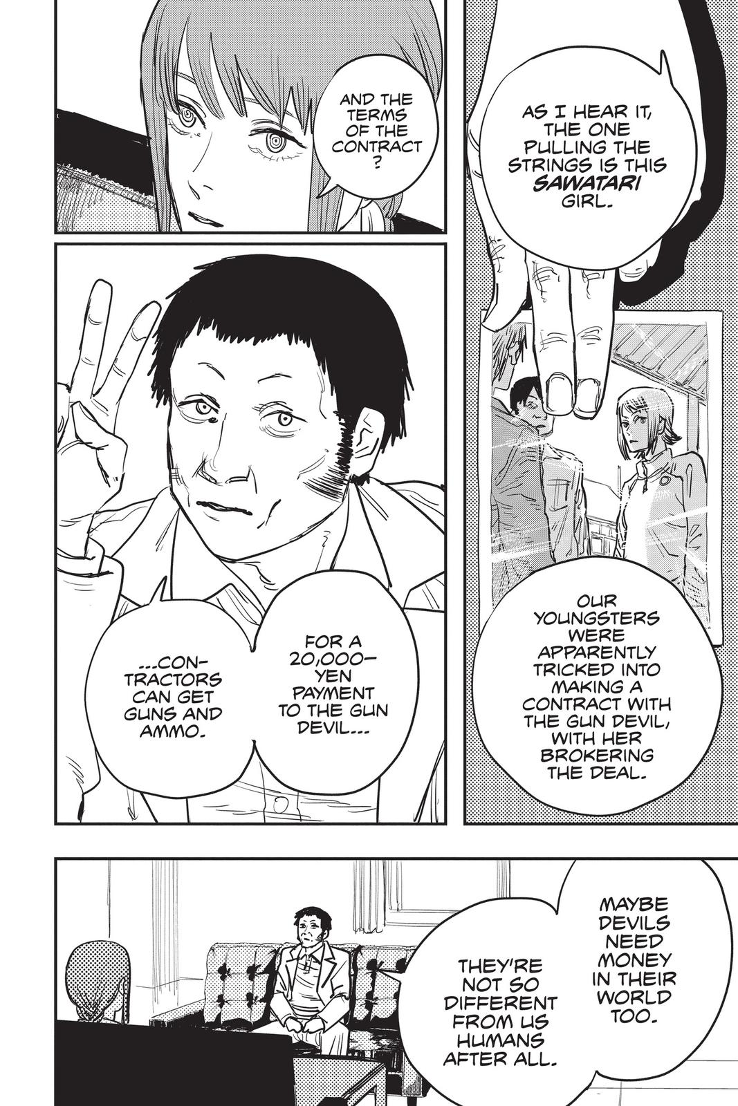 Chainsaw Man Manga Chapter 33 page 10 - Mission Start