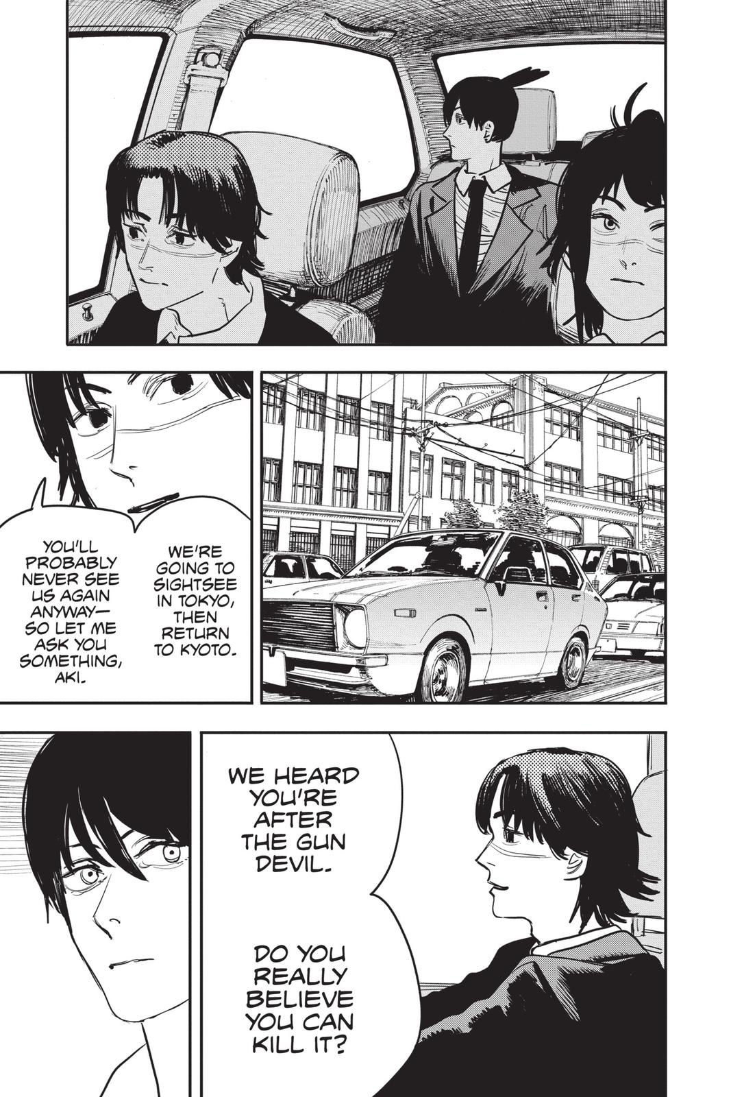 Chainsaw Man Manga Chapter 33 page 3 - Mission Start