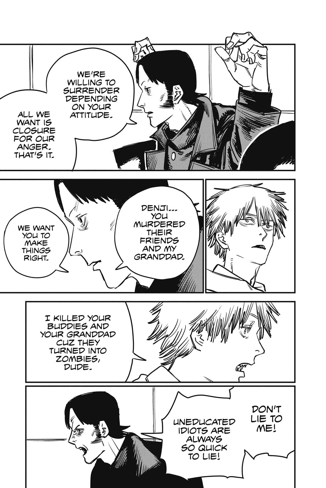 Chainsaw Man Manga Chapter 36 page 11 - Katana vs. Chainsaw