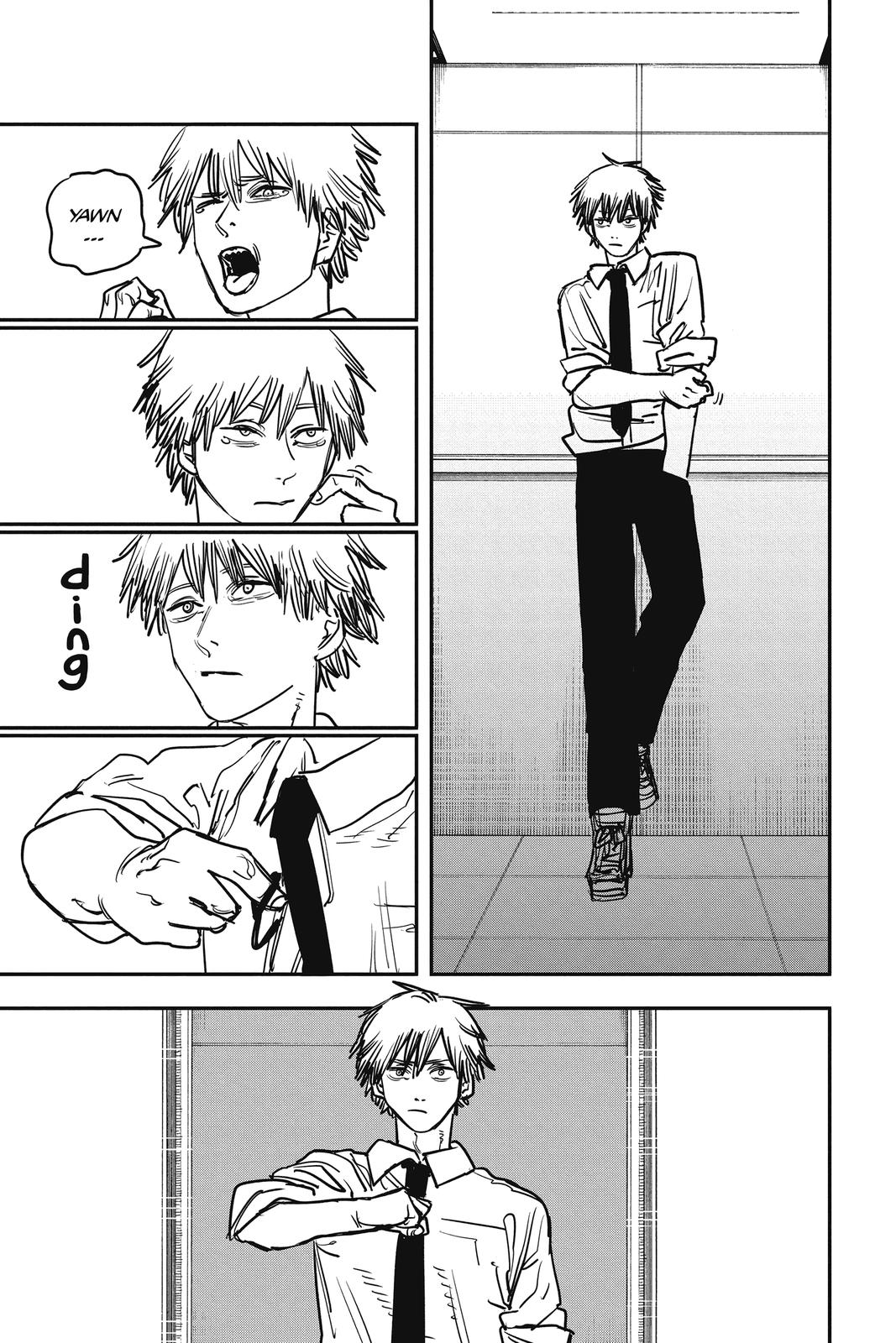 Chainsaw Man Manga Chapter 36 page 9 - Katana vs. Chainsaw