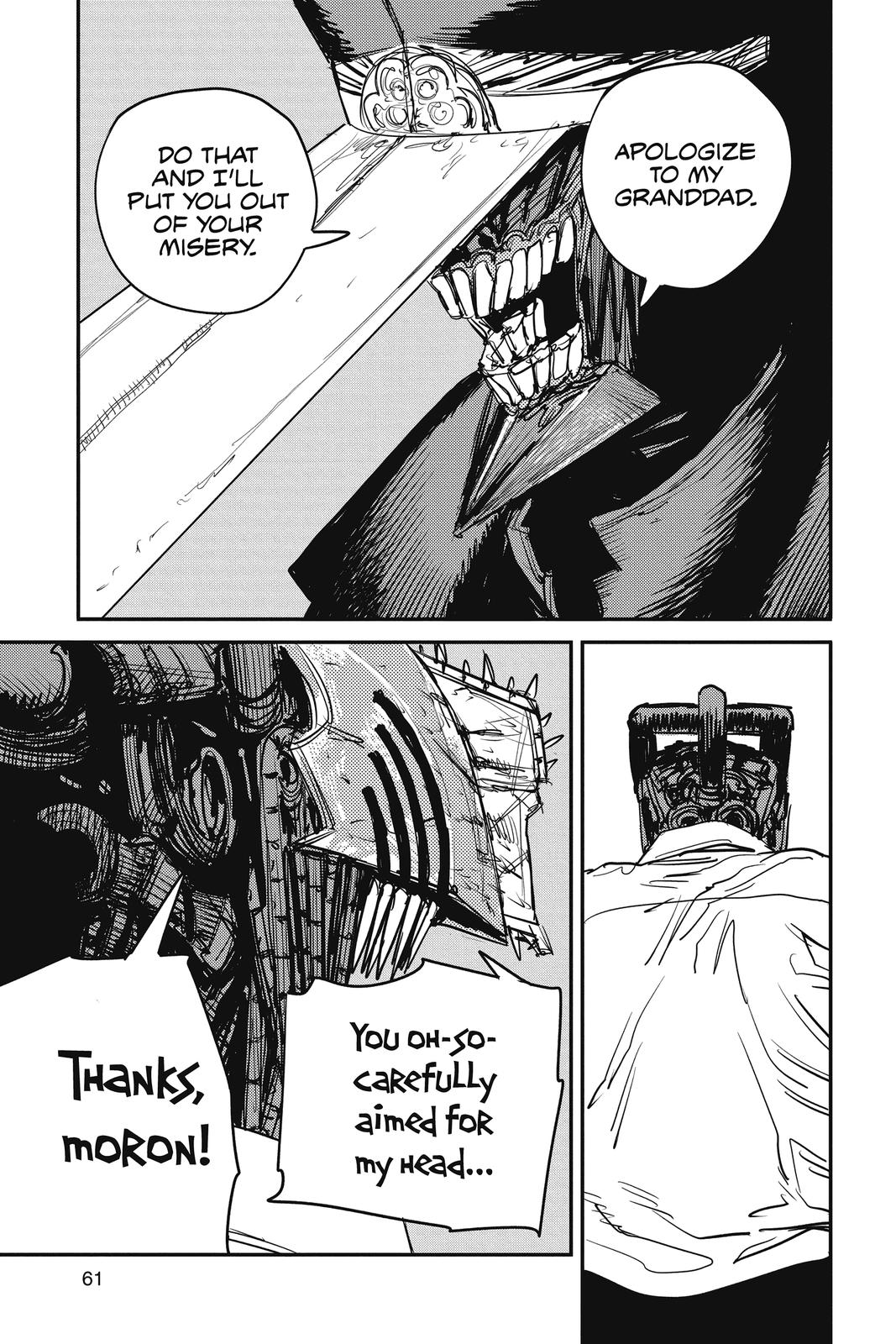 Chainsaw Man Manga Chapter 37 page 13 - Train, Head, Chainsaw