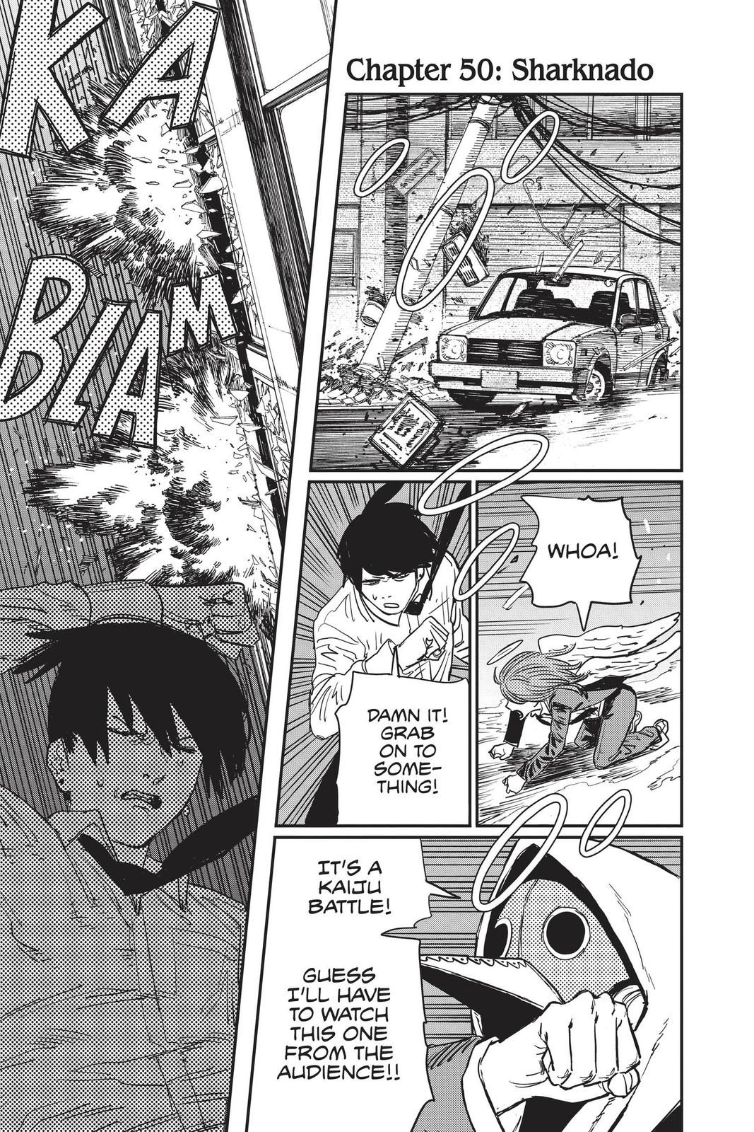 Chainsaw Man Manga Chapter 50 page 1 - Sharknado