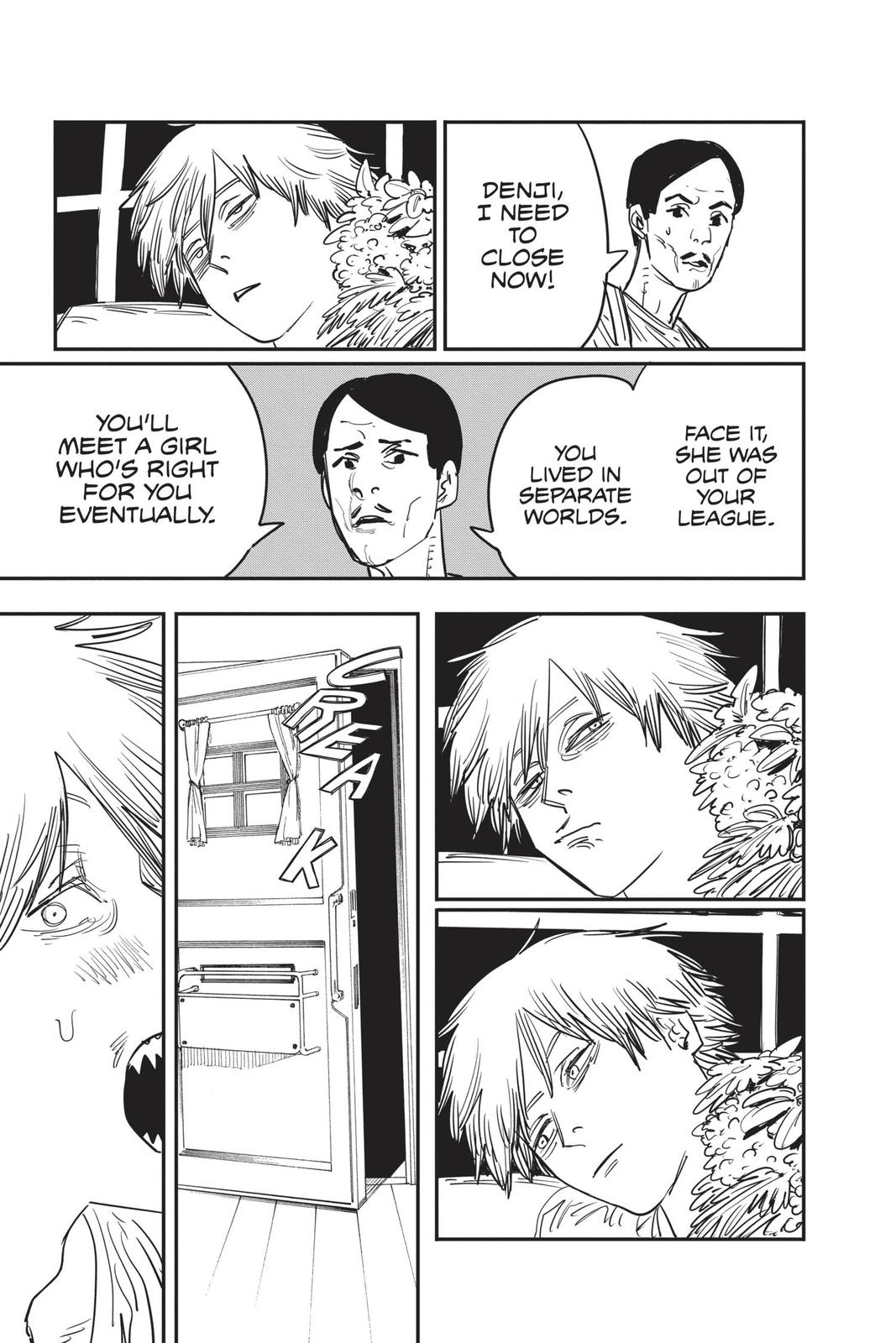 Chainsaw Man Manga Chapter 52 page 17 - Lost Love, Flower, Chainsaw