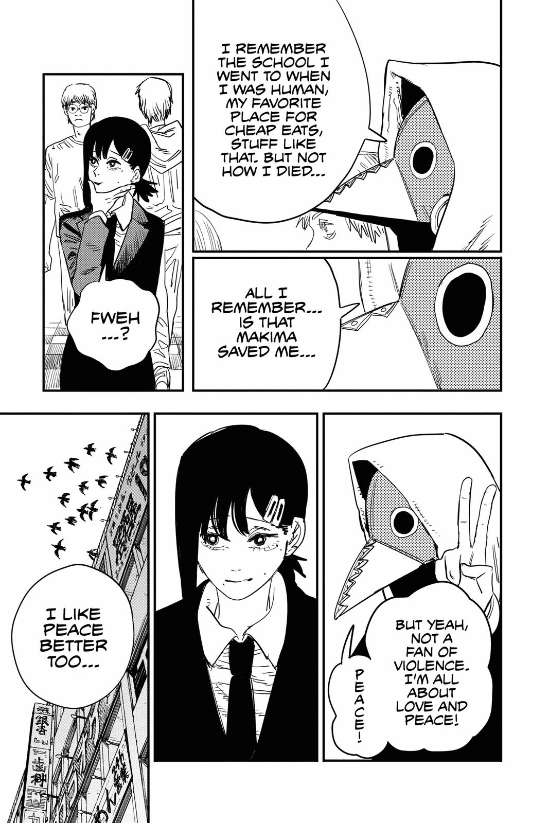 Chainsaw Man Manga Chapter 56 page 13 - A Curse and A First