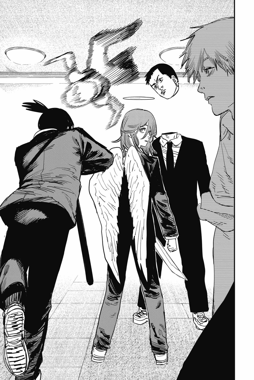 Chainsaw Man Manga Chapter 60 page 18 - Quanxi and Fiends' 49-Person Massacre