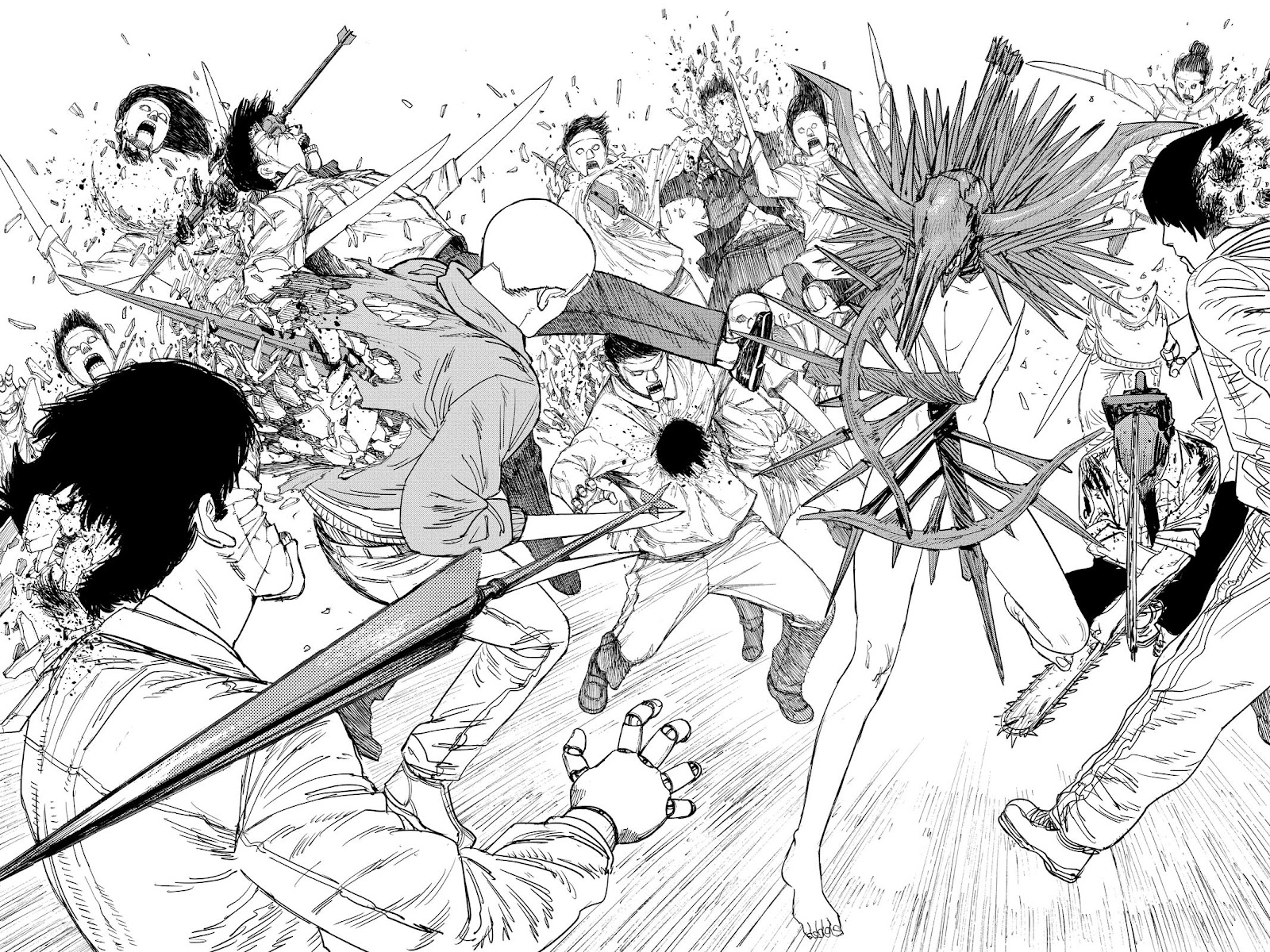 Chainsaw Man Manga Chapter 67 page 12 - The First Devil Hunter