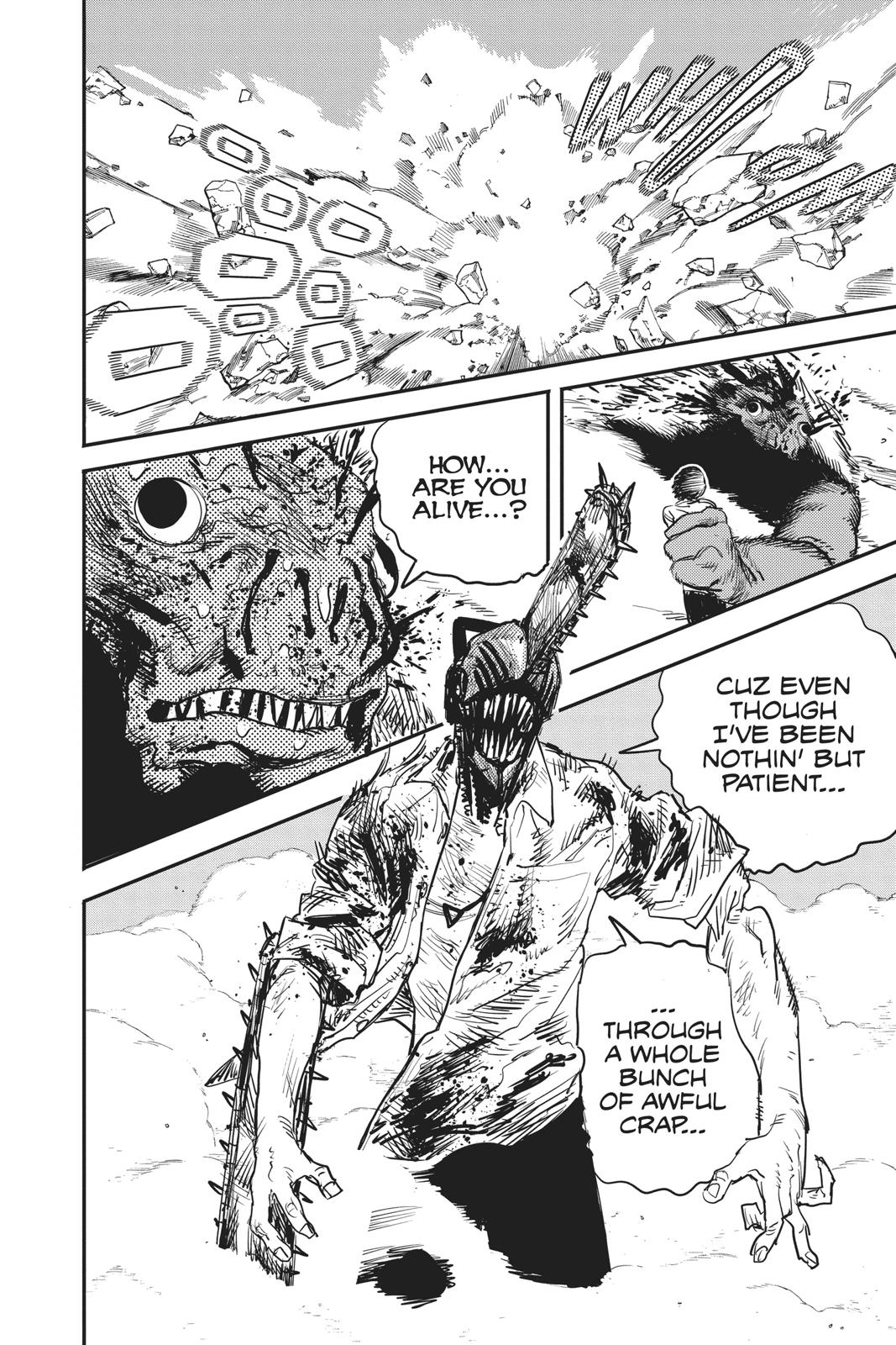 Chainsaw Man Manga Chapter 8 page 20 - Chainsaw vs. Bat