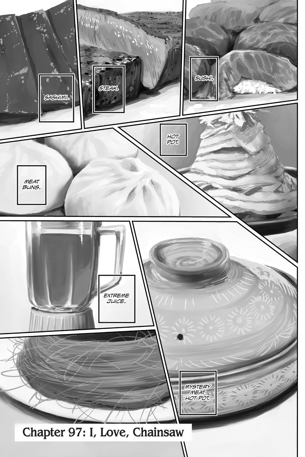 Chainsaw Man Manga Chapter 97 page 2 - I, Love, Chainsaw